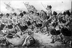 Battle of Blaauwberg, Highland Brigade advancing
